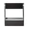 Household Essentials Metal Magnetic Organizer with Towel Rack